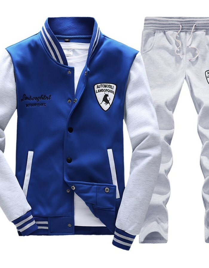 2016秋季新潮穿搭指南 加加丹杰仕天蓝色卫衣套装引领青春风尚